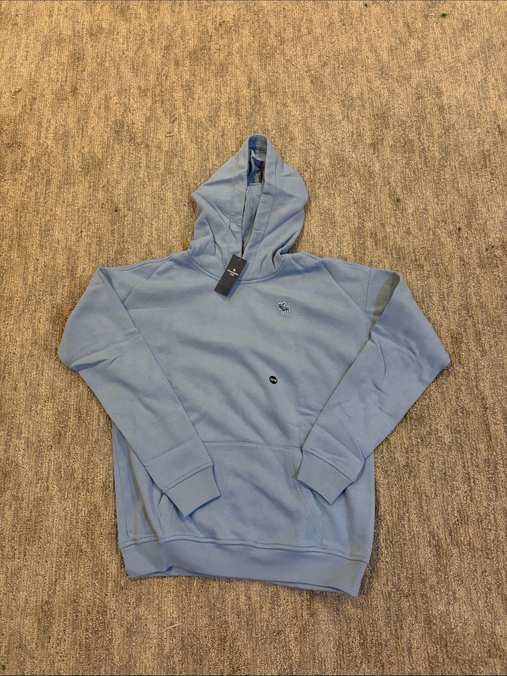 Abercrombie & Fitch Light Blue boys Pullover Hoodie
